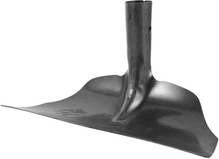 NUOBESTY Mango Opcional Pala de Raspado de Estiércol de Acero Manganeso para Limpieza de Establos de Ganado y Aves Resistente y Duradera para Ranchos y