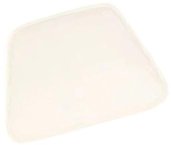Almohadilla de asiento transpirable para cochecitos de bebé, cojín de poliéster suave con funda ergonómica de fácil instalación de poliéster para cochecitos
