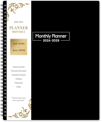 2026-2028 Monthly Planner - Academic Planner 2026-2028, 8.5'' x 11''