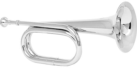 BESTonZON Signalhorn Für Anfänger Kavallerie-signalhorn Schulband Trompete Scouting-trompetenhorn Baritonhorn Kavallerie-trompete Horntrompete Miniaturtrompete Messing Klein Spanien Student