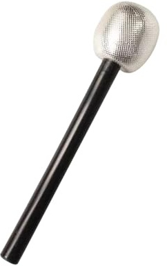 Accessoire de microphone à paillettes, accessoire de microphone pour enfants - Accessoire de microphone pour enfants faux avec paillettes simulées | Jouet étoile brillant pour fête