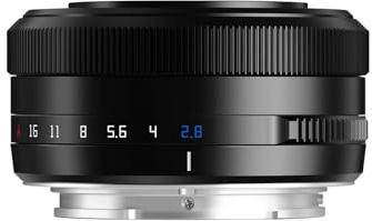 TTArtisan AF 27 mm F2.8 Autofokusobjektiv APS-C kompatibelt med spegellösa kameror E-Mount A5000 A5100 A6000 A6100 A6300 A6400 A6500 A6600 NEX-3 NEX-3N NEX-3R NEX