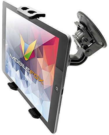 Mobilefox 360° KFZ Saugfnapf Tablet Halterung Auto Windschutzscheiben Halter passend für Universal