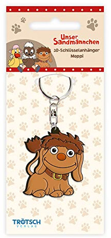 Trötsch Unser Sandmännchen Schlüsselanhänger Moppi: Taschenanhänger Schlüsselringanhänger Schlüsselanhänger Zubehör Unser Sandmännchen Moppi