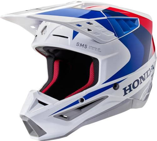 Alpinestars SM5 Helm Motocross Weiss (XL)