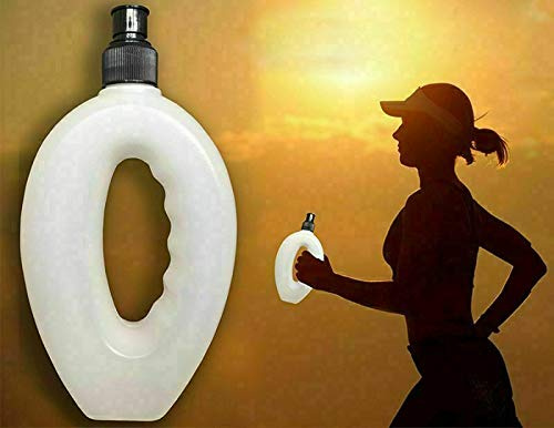 Ham2a 500ml Handheld Water Bottle For Running Outdoor Hiking Camping Sporting Activities