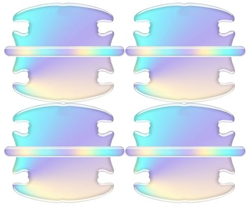 Protection de Poignée de Portière - Autocollant Anti-Rayures pour Cavité de Poignée,Jeu d'Autocollants Décoratifs Multicolores pour Extérieur Camion Camping-Car Automobile