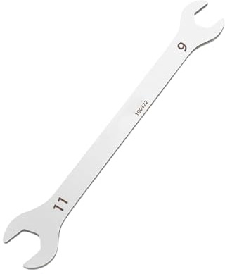 LUJIAXI Chiave a doppia testa sottile con estremità aperta, in acciaio al carbonio ad alta resistenza, per spazi ristretti e dadi di varie dimensioni