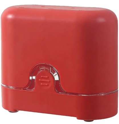 Yusat Cherry Pitter Cherry Pit Remover Stone Remover 2 i 1 Cutter Tool 3 Hål Design Stänkskydd Halkfri Bas Ergonomiskt Handtag för Bakning Av Sylt Efterrätter Kök (Röd)