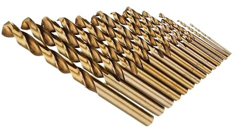 Premium Quality HSS M35 Cobalt 5% Metal Twist Jobber Drill Bit - Normal Shank/Reduced Shank 13mm - Drilling Stainless Steel & Hard Steel Metal Wood Aluminium Plastic (1, 4.2mm x 75mm)