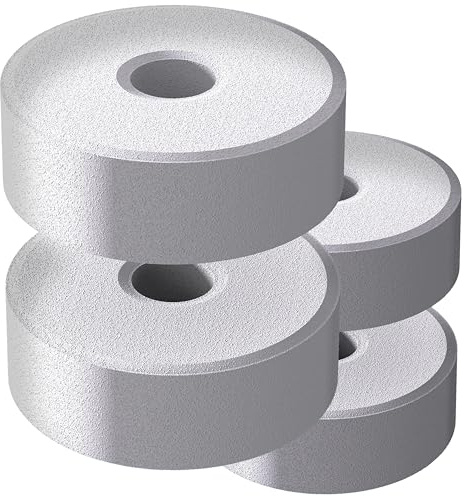 King Kong State 4x Recambio de Dona para Deshumidificador ND-01 Sin Electricidad | Deshumidificador de Granulado para Evitar el Moho en Apartamento, Baño, Sótano