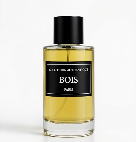 COLLECTION AUTHENTIQUE PARIS - BOIS Extrait de Parfum (50ml) - Orientalisch Holziges Unisex Nischenparfum mit Sandelholz & Oud - Exklusiver Duft mit Langer Haltbarkeit