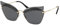 MIU MIU Damen 0Mu56Ts Xej1A1 63 Sonnenbrille, Grau (Dark Grey Transparent/Grey)