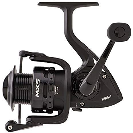 Mitchell MX5 Spinnrolle - Rolle zum Süßwasserangeln - Barsch, Zander, Hecht, Forelle und Lachs