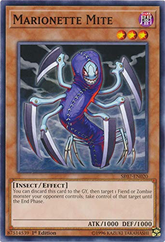 Yu-Gi-Oh! - Marionette Mite - SR07-EN020 - Gemeinsam - 1. Auflage - Structure Deck: Zombie Horde
