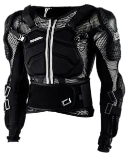 O'NEAL | Protektoren-Jacke | Motocross Enduro ATV | Verstellbare Stretchbänder, Hochschlagfestes IPX®-Material, Mesh-Paneele zur Kühlung | Underdog Protector Jacke | Erwachsene | Schwarz | Größe M