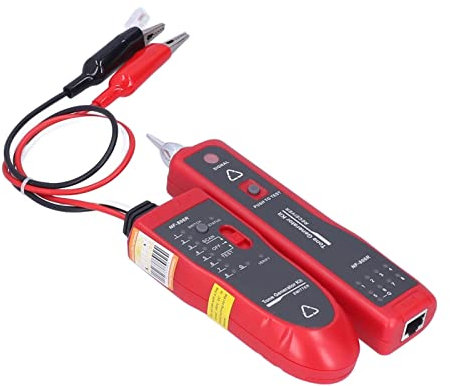 Kabeltester, Leitungssucher Anti Burn Praktisch Genau für Telekommunikationsbüro für Internetcafes