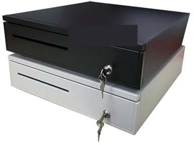 Registratore di cassa elettronico, Cassetto for contanti POS Cassetto for registratore di cassa Cinque griglie Tre sezioni a scatola del cassiere con interfaccia RJ11 for supermercati e negozi per cen