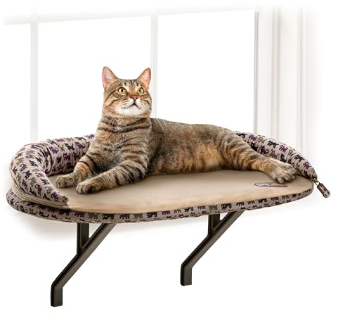 K&H Pet Products: Letto amaca ortopedica per finestra grande, 18 kg, copertura lavabile