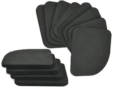 SNAGAROG 20 Stück Anti-Vibrations Pads Waschmaschine Unterlage Universal Stoßdämpfende Pads Gummi Waschmaschine Stille Füße Pads für Waschmaschinen, Trocknern, Kühlschränken (7,7 * 7,7 * 0,5 CM)