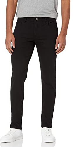 Armani Exchange 5 Pocket Stretch Twill Skinny Denim Jeans, Nero, 40 Uomo