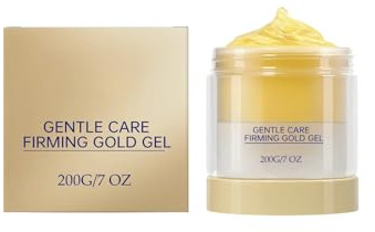 Gel Escultor Corporal Frío y Calor, Tratamiento Anticelulítico Reafirmante para Abdomen Muslos Glúteos Brazos, Crema Alisante y Reafirmante con Oro (1pcs)