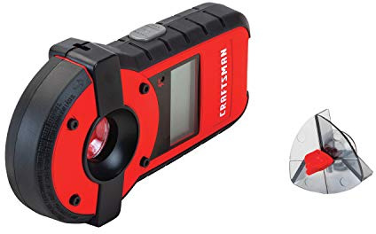 CRAFTSMAN Laser Level and Stud Sensor, 20-Foot Visbility Range (CMHT77636) , Red