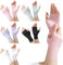 Scettar 5 Paar Fingerlose Handschuhe, Sonnenschutzhandschuhe Damen, UV-Handschuhe, Handschuhe Fingerlos, Licht Fingerlose Mädchen Sonnenschutz Sommer Outdoor Reisen Women's