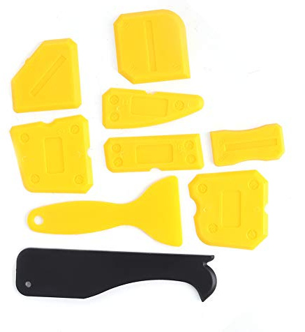 Spacnana Sellador de Vidrio de Silicona -Schaber -Schaber Hand Farm Kit de Llenado Grietas con Facilidad y Eliminación