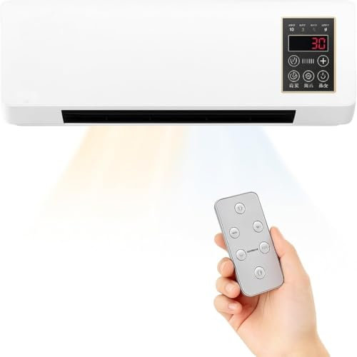 Climatiseur Climafy, Modèle Split Max, Climatiseur Mural 2 en 1 Sans Conduit, Portable, Froid Et Chaud, Ultra Silencieux, Avec Télécommande