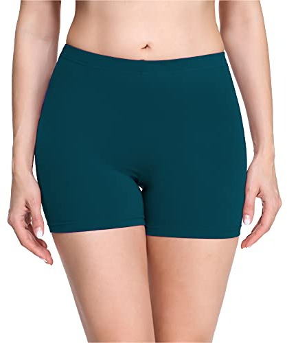 Merry Style Shorts Donna Corti in Viscosa MS10-283 (Verde Smeraldo, S)