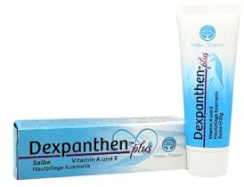Herbal Therapy Dexpanthen Plus - Ungüento curativo | Cuidado de la piel calmante con extractos de hierbas | pomada eficaz para piel irritada, enrojecimiento y heridas | Para bebés, niños y adultos