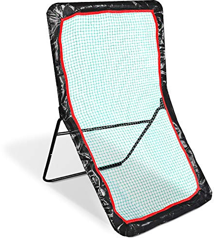 Lacrosse Scoop Premium 4x7ft Lacrosse Rebounder for Backyard Training - EST 2018 with 12 Month No Questions Asked Warranty