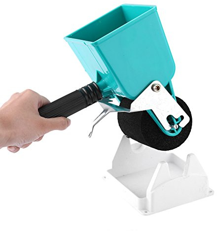 Applicatore di Colla Portatile Manuale Rullo Adesivo Manuale Carpenter Distributore di Colla per la Lavorazione del Legno(3 inch with switch control flow)