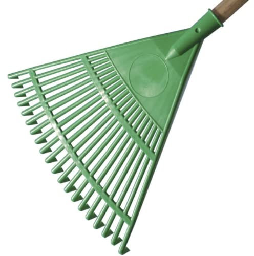 Rastrello foglie giardino , Rastrello 20 denti , Scopa da giardino in Plastica Abs , senza manico
