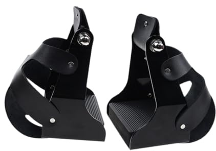 perfk 2X Staffe per Equitazione Accessori con Copertura Design Vintage Gabbia Protettiva per Equitazione per attività all'aperto