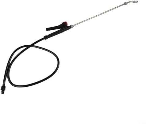 Edelstahl-Sprühstab, 73,7 cm, verstellbare Düse, Gartenschlauch-Aufsatz, Hochdruckreiniger-Verlängerung für Autowäsche