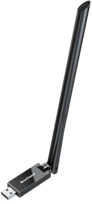 BrosTrend AX900 2 en 1 Adaptador WiFi y Bluetooth USB para PC Largo Alcance