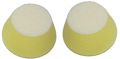 Proxxon 29094 Profi-Polierschwamm mittelhart 2 Stück Klett Ø50mm Gelb