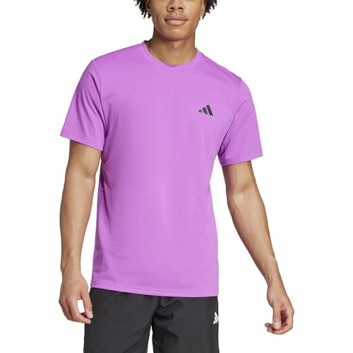 adidas Herren Train Essentials Comfort Training Tee, Purple Burst/Black, M