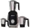 Bajaj Ninja Elegance 500W Grinding Appliance for Indian Kitchens | 3 Stainless Steel Jars for Wet & Dry Use | Heavy-Duty Motor with Overload Protection | Compact & Elegant Design