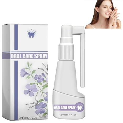 Spray Trattamento dei Denti,Rinfrescante 'alito Per L'igiene Orale,Spray per Denti e Gengive,Alito Fresco,Riparare Gengivale 30ML