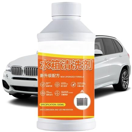 Jubepk Nettoyant Interne Pour Radiateur - 500 ml nettoyant convertissant de précision | Rinçage interne radiateur auto,pour atelier automobile, blocs moteur à noyau métallique, culasses, joints,