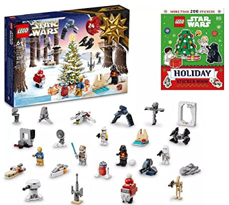 Lego Star Wars Advent 2022 Kalender 75340 Plus Bonus Urlaub Lego Weihnachten 200 Sticker Aktivitätsbuch Geschenkset