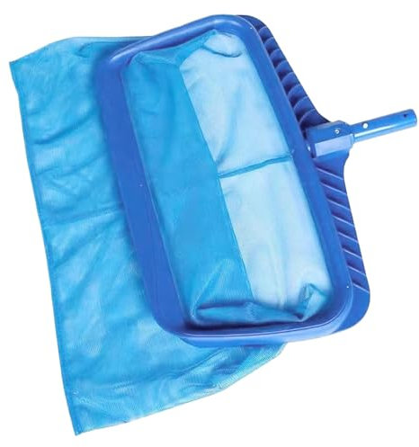 Red Limpia Piscina, Recoge Hojas para Piscinas, Red de Suelo para Piscina, Recogehojas y Limpiafondos para Mantenimiento de Piscinas, Reforzado Malla Fina