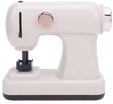 UPALDHOU Educational Sewing Machine Toy Set Pretend Sewing Machine with Working Parts, Complete Kit for Preschool Craft Time, Lightweight Portable Design, for Colorful Child-Friendly