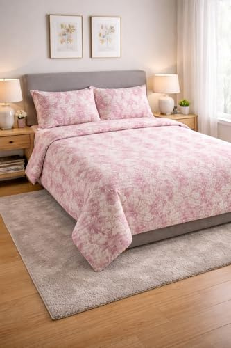 GX GARGIX Completo Letto Matrimoniale in Flanella Calda e Morbida – Set Lenzuola Invernali con Varie Fantasie, Comfort per le Notti Fredde (LUG/ZZA-1)