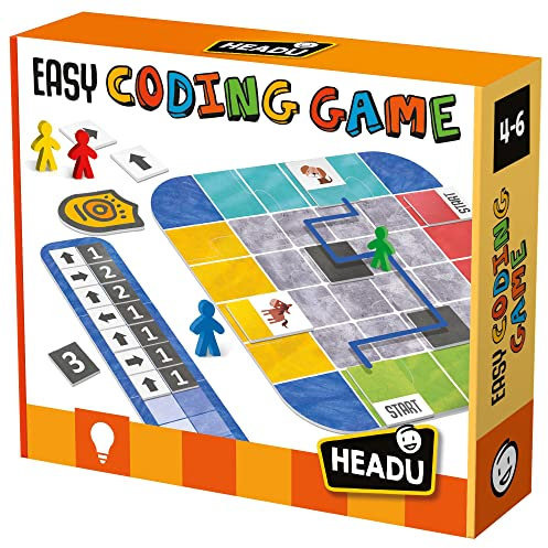 Headu - Easy Coding Game, Learning Games, Toddler Learning Toys, Educational Games, Early Programming, Logic Skills, Problem-Solving, Age 4-6 Years