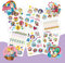 Papierdrachen 100 Metallic-Tattoos für Kinder - Hautfreundliche Kindertattoos Bibi & Tina Freundschaft - Glitzer Tattoo - Geburtstagsmitgebsel - Für Jungen und Mädchen - in Deutschland hergestellt