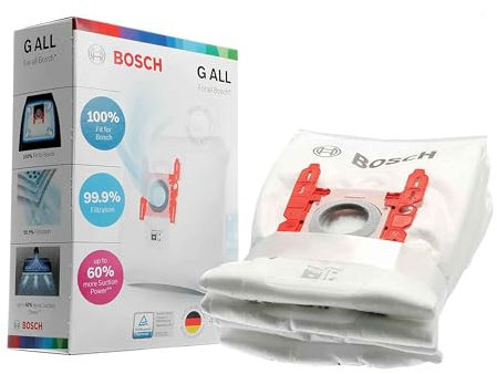 Bosch 17003048 - Sacchetti sottovuoto tipo G (confezione da 4) (BBZ41FGALL)